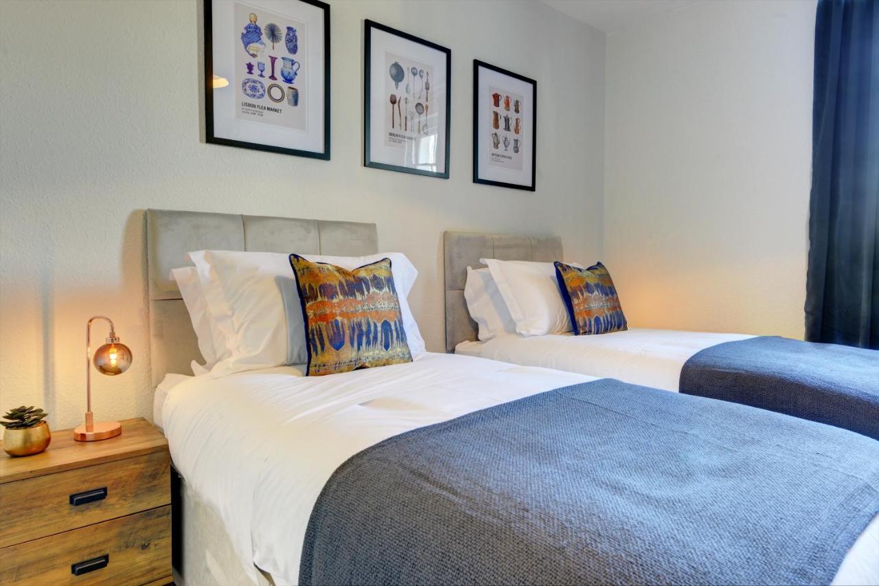 Regency Nest By Spa Town Property - Stylish 3 Bedroom Apartment On 2 Floors, Central Leamington Spa Zewnętrze zdjęcie